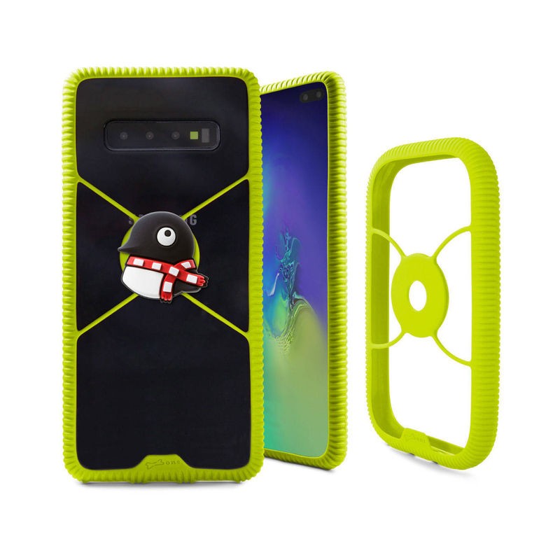 Bone Phone RingTie フレーム式 スマホ カバー まるペンギン (Maru Penguin)