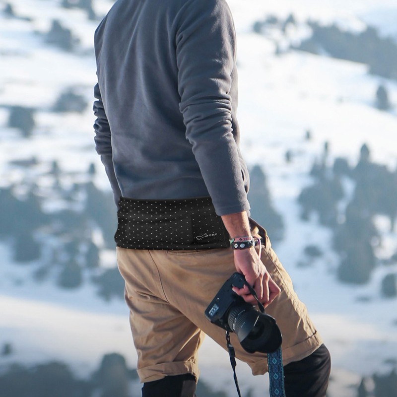 跑步腰帶綁攀岩的好配件，輕鬆攀爬最高境界