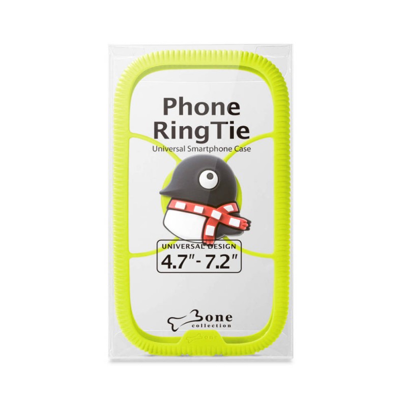 Bone Phone RingTie フレーム式 スマホ カバー まるペンギン (Maru Penguin)