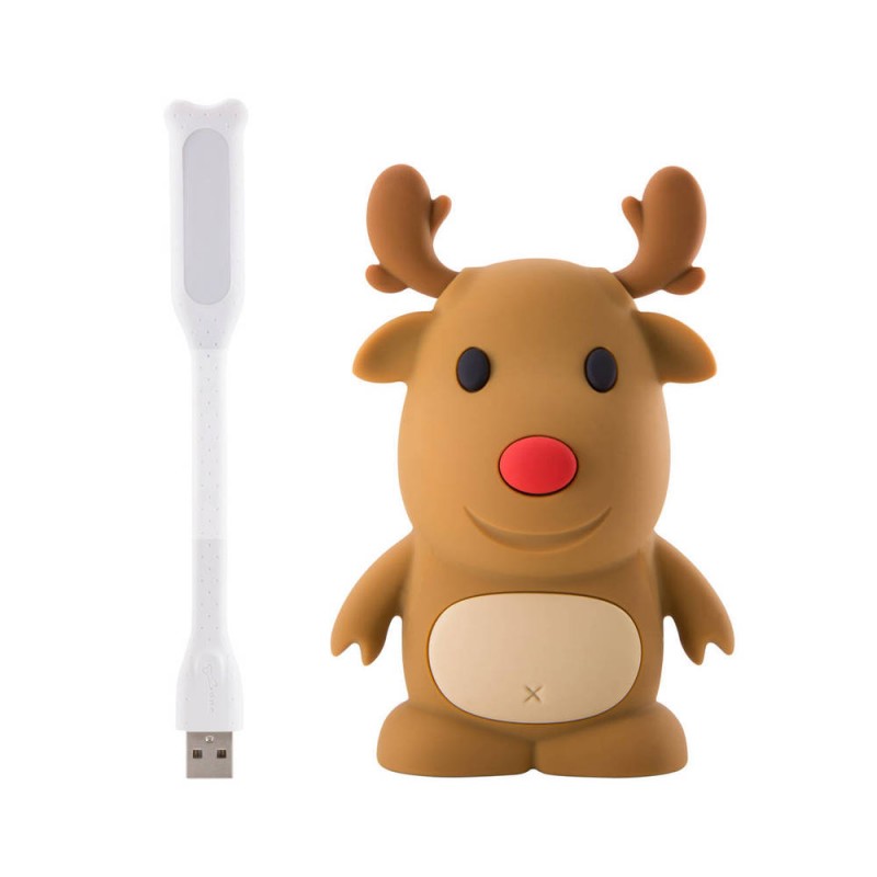 【在庫あり】Bone トナカイさん モバイルバッテリー