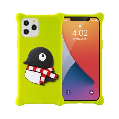 iPhone 12 シリーズ専用 スマホケース (Bone Bubble Figure)