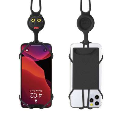 Bone Lanyard Phone Tie2 スマホ ネック ストラップ (カードケース付) 