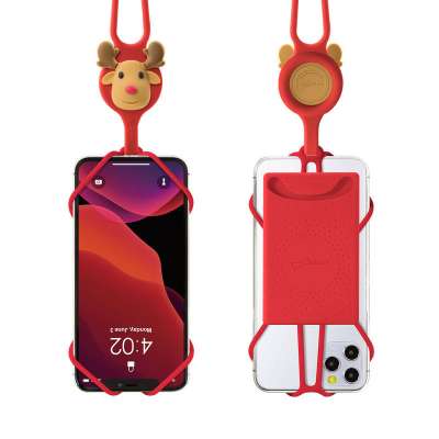 Bone Lanyard Phone Tie2 スマホ ネック ストラップ (カードケース付)