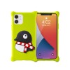 iPhone 12 / iPhone 12 Pro 専用 スマホケース (Bubble Figure) - まるペンギン